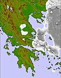 Greece cloud forecast for this period