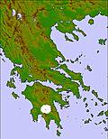 Greece cloud forecast for this period