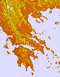 Greece temperature forecast for this period
