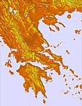 Greece temperature forecast for this period