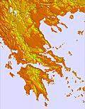 Greece temperature forecast for this period
