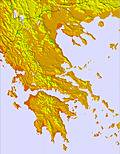 Greece temperature forecast for this period