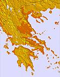 Greece temperature forecast for this period
