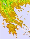 Greece temperature forecast for this period