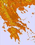 Greece temperature forecast for this period