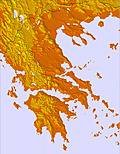 Greece temperature forecast for this period