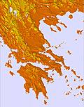 Greece temperature forecast for this period