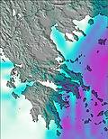 Greece wind forecast for this period