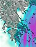 Greece wind forecast for this period
