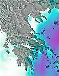 Greece wind forecast for this period
