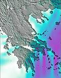 Greece wind forecast for this period