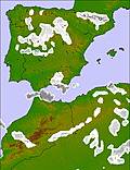 Spain cloud forecast for this period