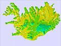 Iceland temperature forecast for this period