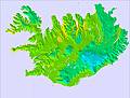 Iceland temperature forecast for this period