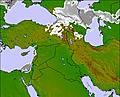Middle East cloud forecast for this period