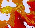 Middle East temperature forecast for this period