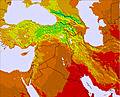 Middle East temperature forecast for this period