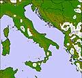 Italy cloud forecast for this period