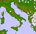 Italy cloud forecast for this period