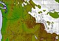NW USA cloud forecast for this period