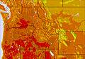 NW USA temperature forecast for this period