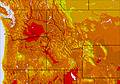 NW USA temperature forecast for this period