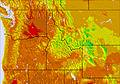 NW USA temperature forecast for this period