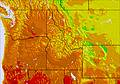 NW USA temperature forecast for this period