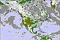 North America cloud forecast for this period