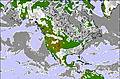 North America cloud forecast for this period