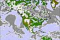 North America cloud forecast for this period