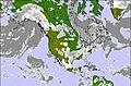 North America cloud forecast for this period