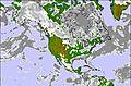 North America cloud forecast for this period