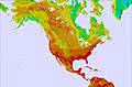 North America temperature forecast for this period