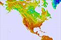 North America temperature forecast for this period