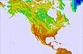 North America temperature forecast for this period