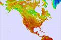 North America temperature forecast for this period