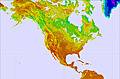 North America temperature forecast for this period