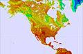 North America temperature forecast for this period