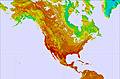 North America temperature forecast for this period