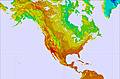 North America temperature forecast for this period