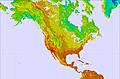North America temperature forecast for this period