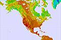 North America temperature forecast for this period