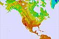 North America temperature forecast for this period