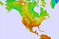North America temperature forecast for this period