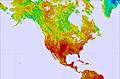 North America temperature forecast for this period