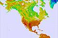 North America temperature forecast for this period