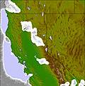 North California cloud forecast for this period