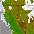 North California cloud forecast for this period