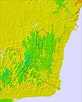 New South Wales temperature forecast for this period